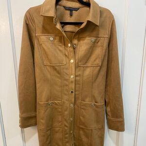 New Black House White Market suede inspired dress